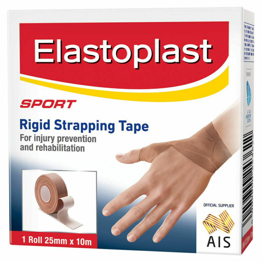 Elastoplast 36002 Sport Rigid Strapping Tape 25mm x 10m Tan - Cutprice Online