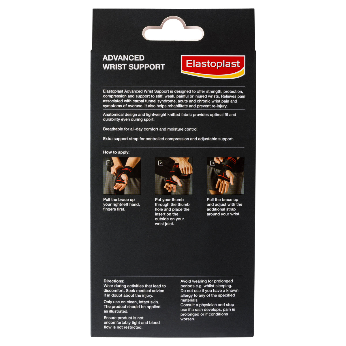 Elastoplast Advanced Wrist Support LRG - Cutprice Online