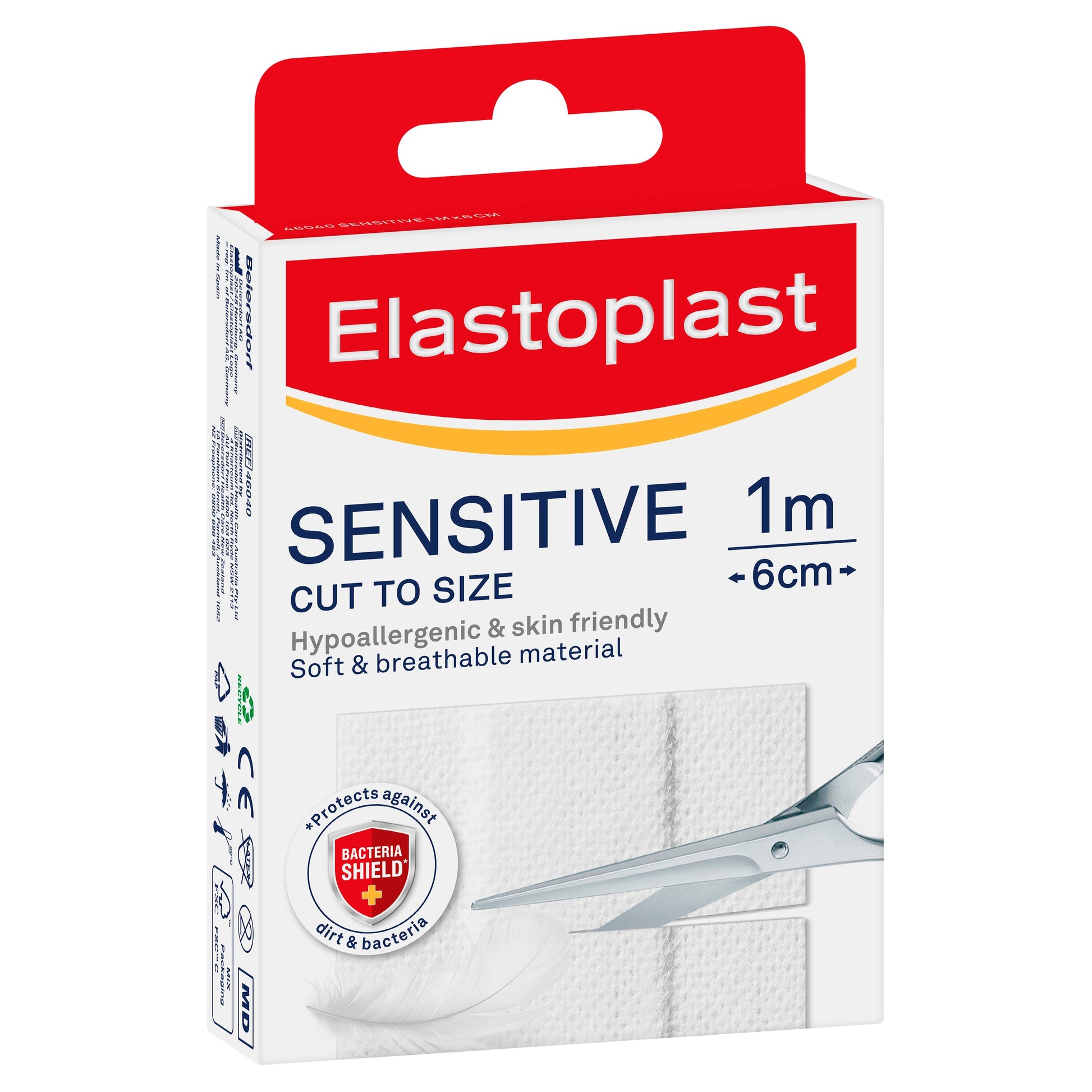 Elastoplast 46040 Sensitive Dressing Lengths 6cm x 10cm 10 Pack - Cutprice Online