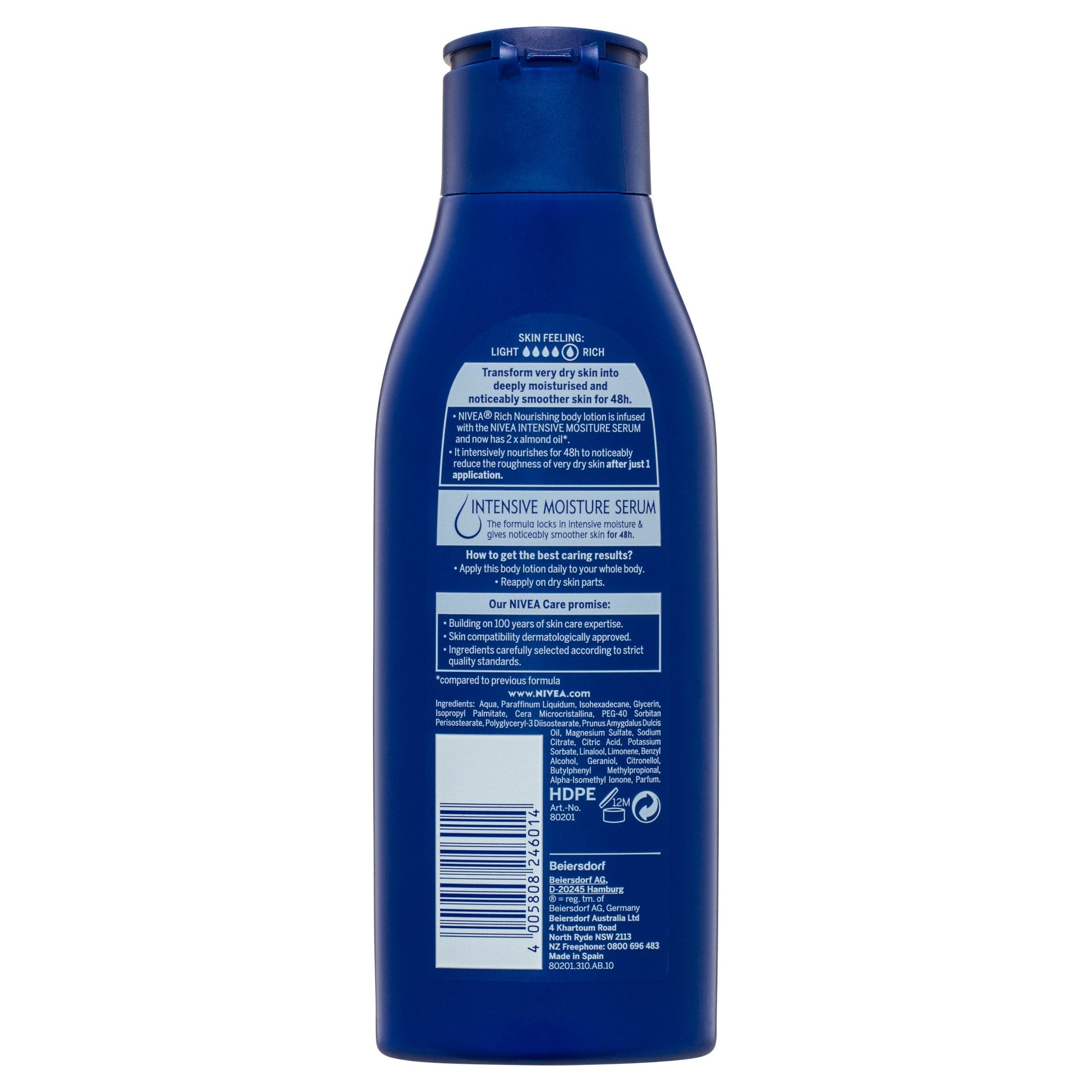 NIVEA Rich Nourishing Body Lotion 250 mL - Cutprice Online