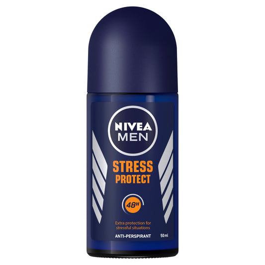 Nivea Anti-Perspirant Deodorant Roll On For Men Stress Protect 50ml - Cutprice Online
