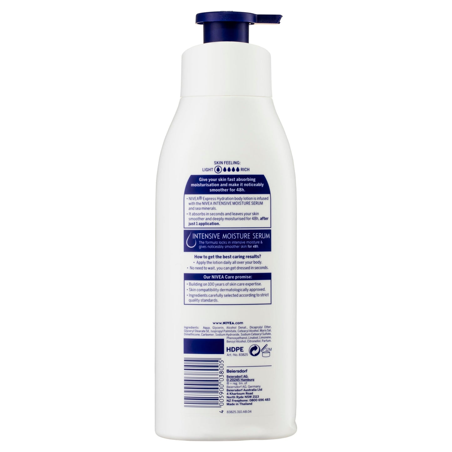 Nivea Express Hydration  Body Lotion 400ml - Cutprice Online