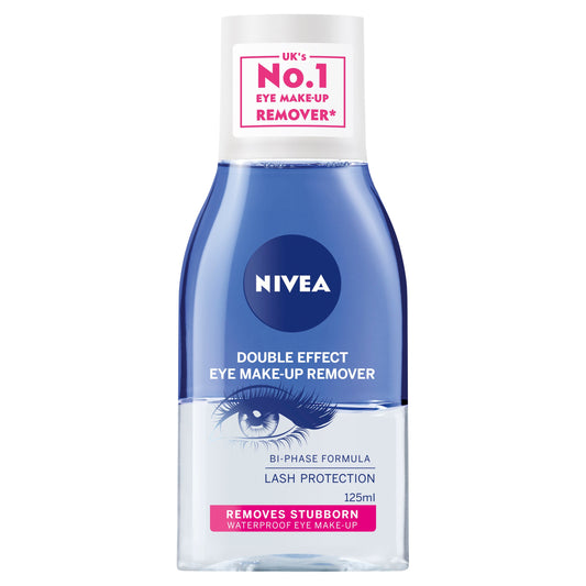 Nivea Daily Essentials Double Effect Eye Makeup Remover 125ml - Cutprice Online