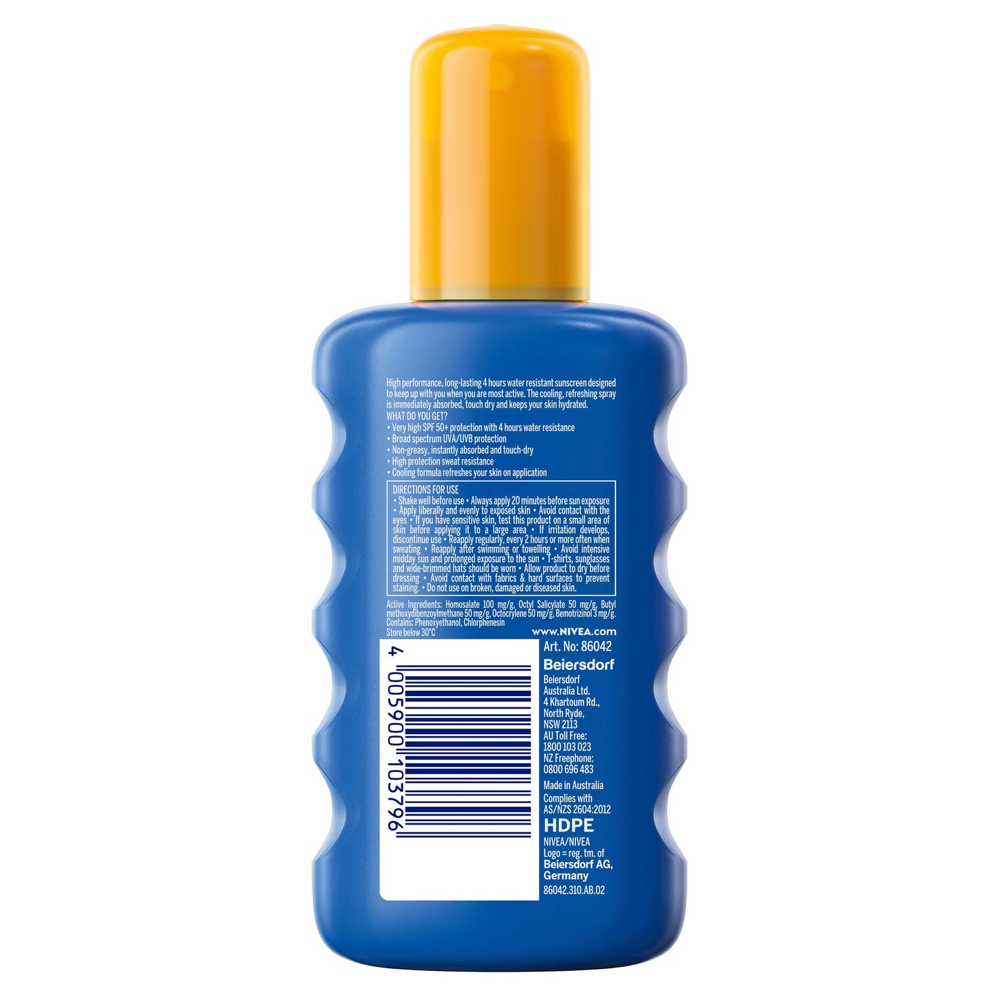 Nivea Sun SPF 50+ Ultra Sport Protect Cooling Spray 200ml - Cutprice Online