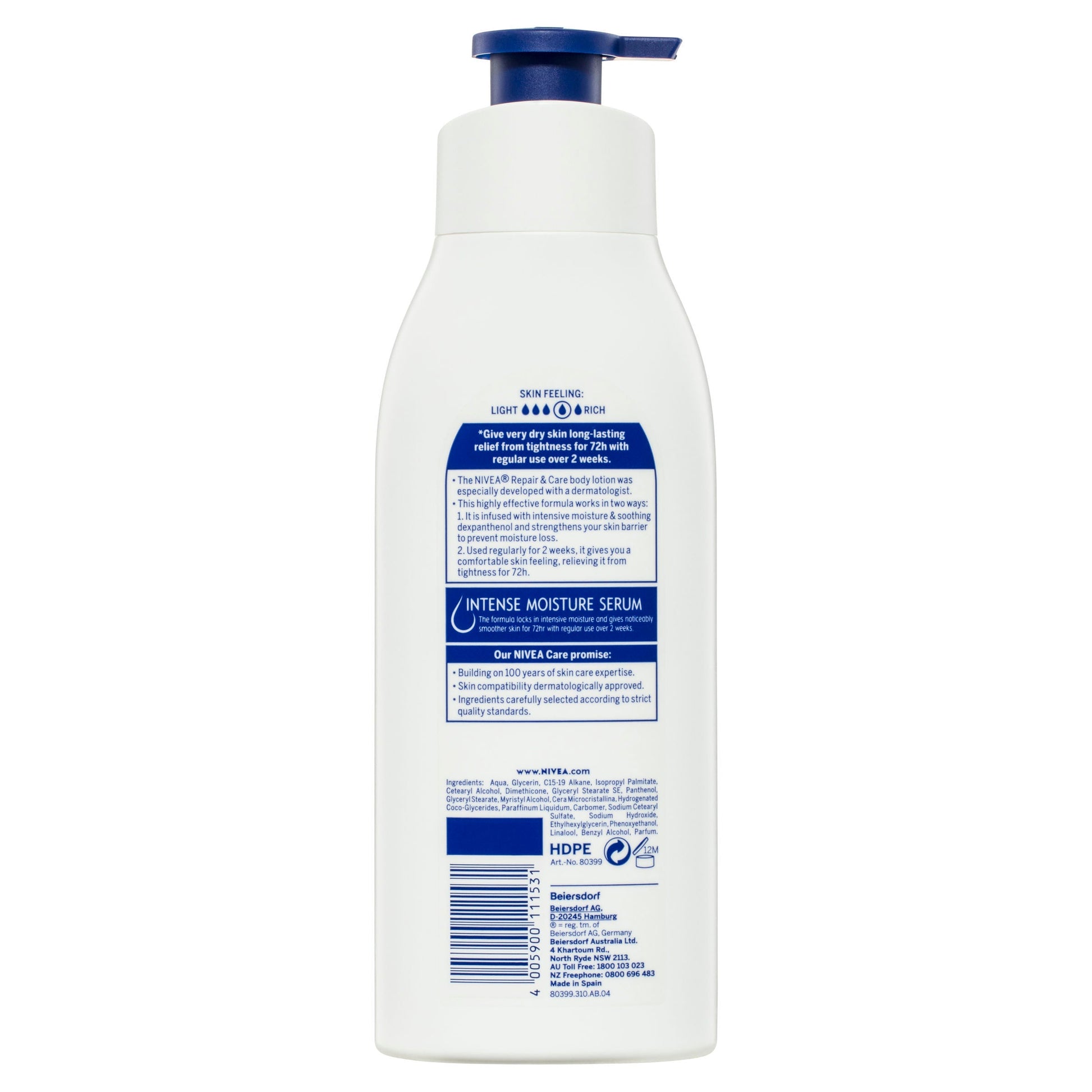 Nivea Repair & Care Body Lotion 400ml - Cutprice Online