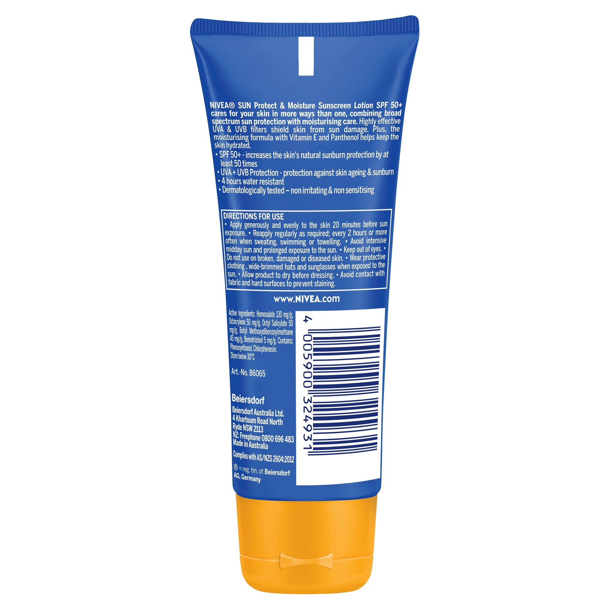 Nivea Sun SPF 50+ Protect & Moisture 100ml - Cutprice Online