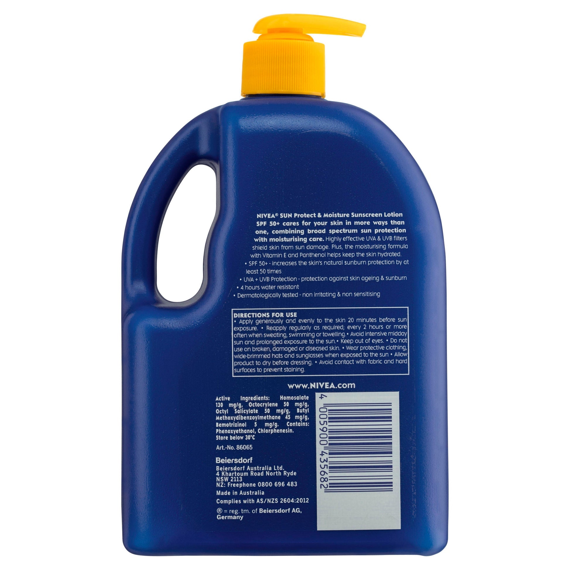 Nivea Sun SPF 50+ Protect & Moisture Lotion Pump 1L - Cutprice Online