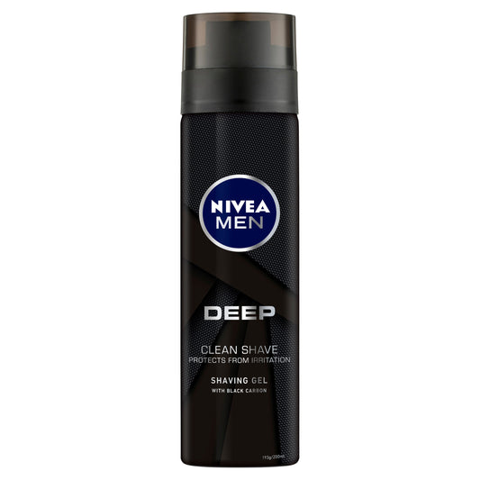 Nivea for Men Deep Shaving Gel Moisturising 200ml - Cutprice Online