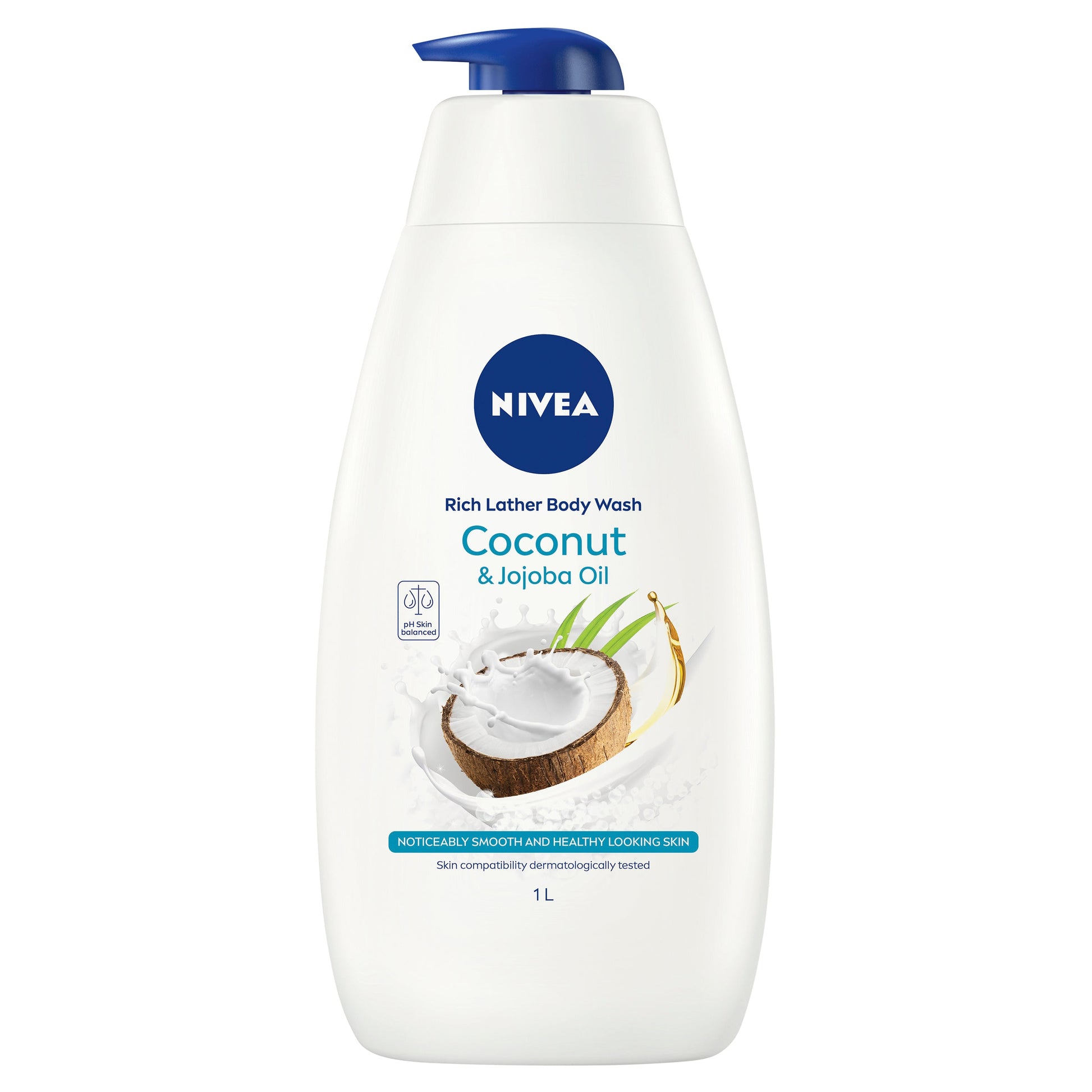 Nivea Shower Cream Indulgent Moisture Coconut Jojoba Oil- 1L - Cutprice Online