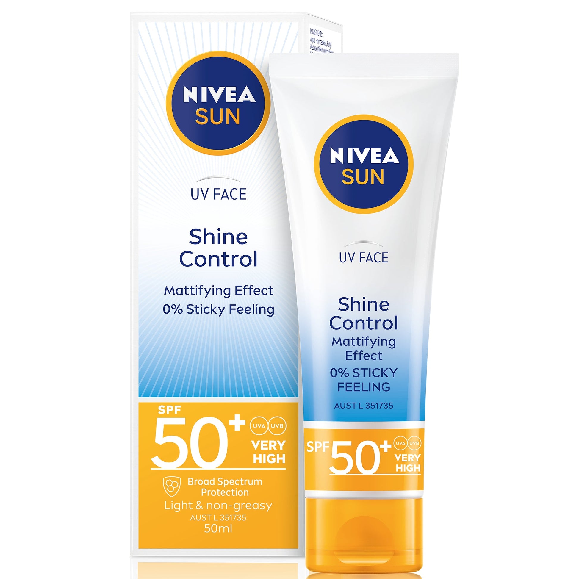 Nivea Sun SPF 50+ UV Face BB Cream 50ml - Cutprice Online
