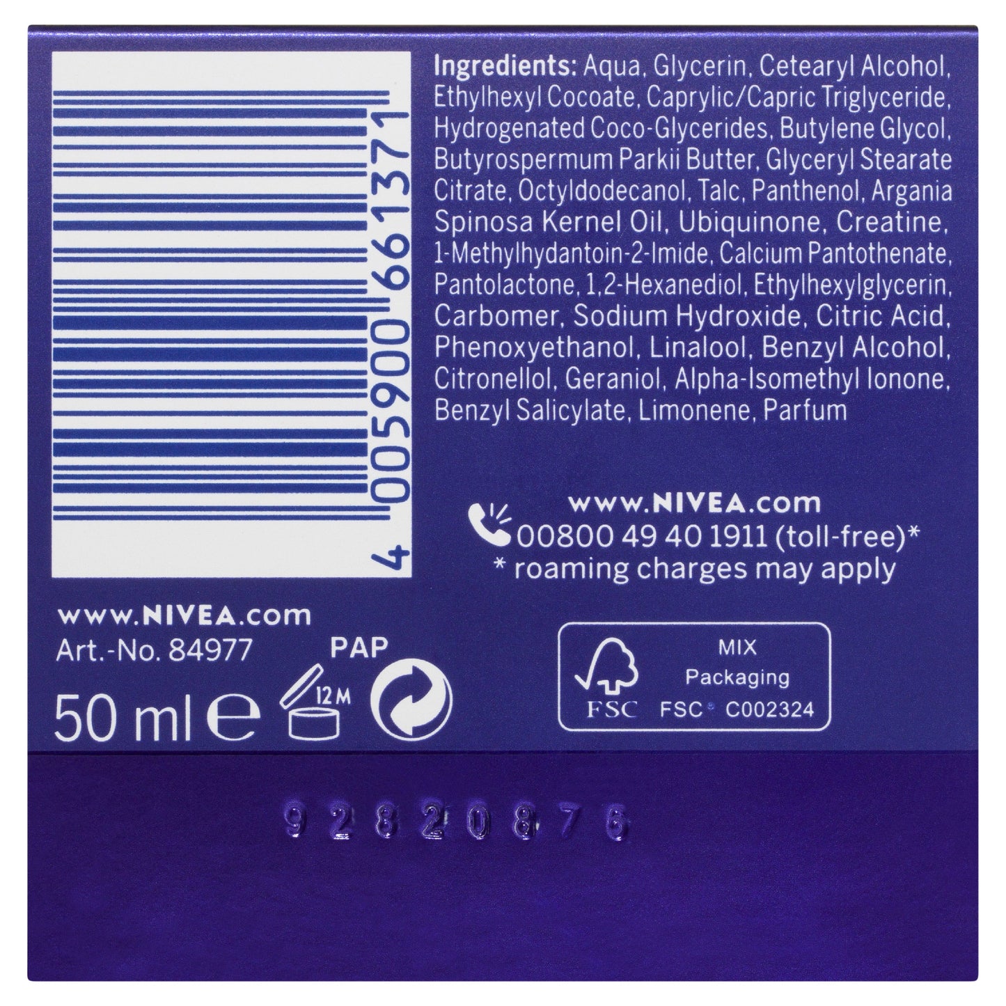 Nivea Q10 Power Night Cream Mature 50ml - Cutprice Online