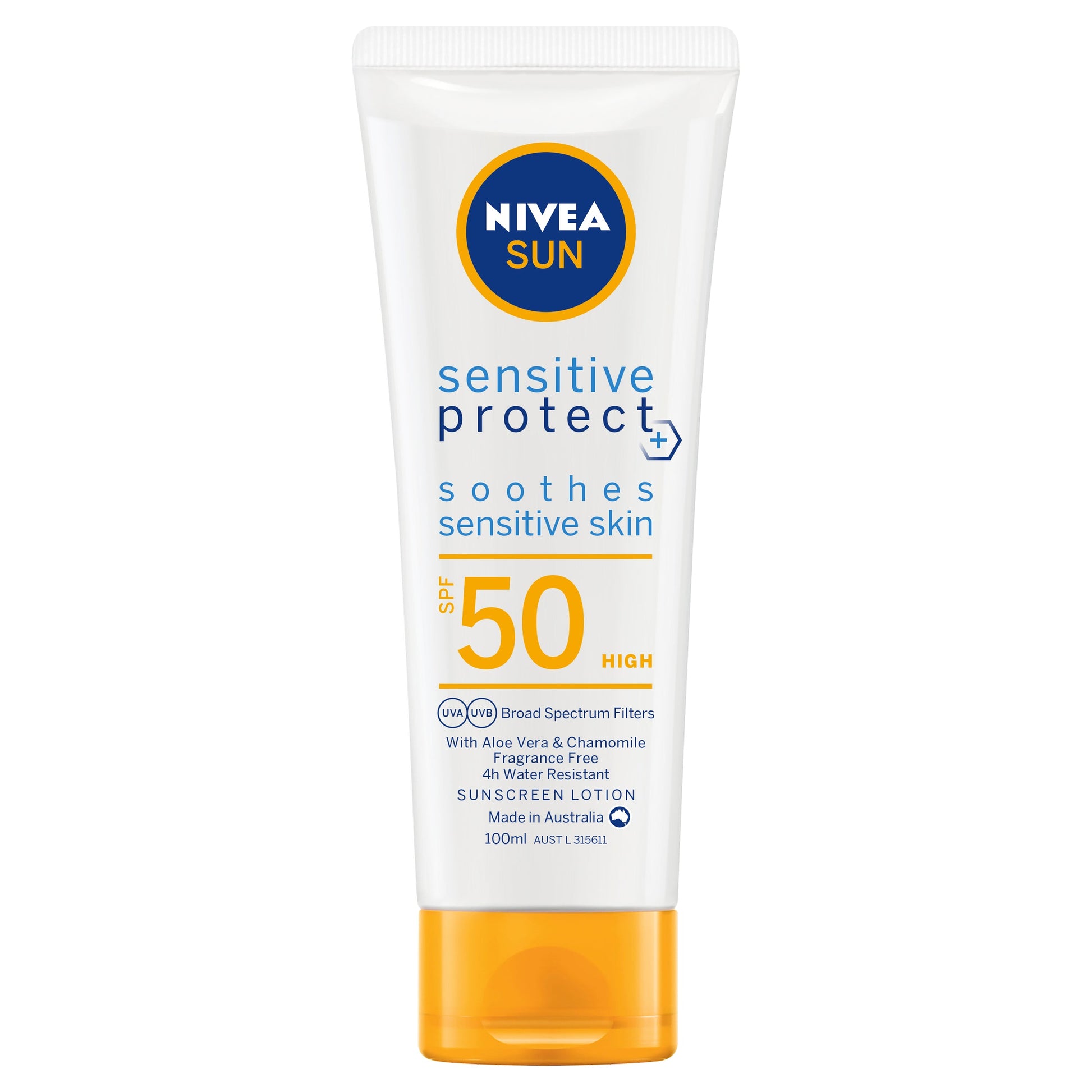 Nivea Sun SPF 50+ Sensitive Protect Lotion 100ml - Cutprice Online