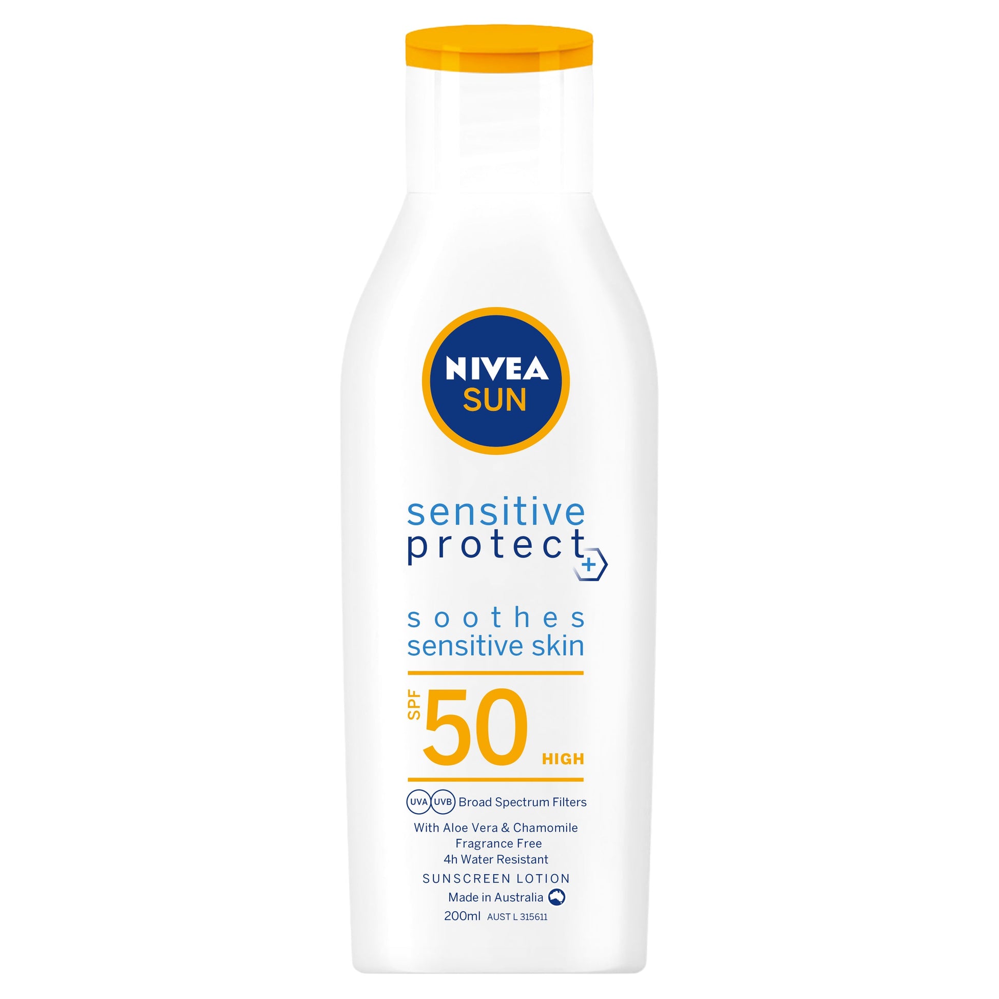 Nivea Sun SPF 50+ Sensitive Protect Lotion 200ml - Cutprice Online
