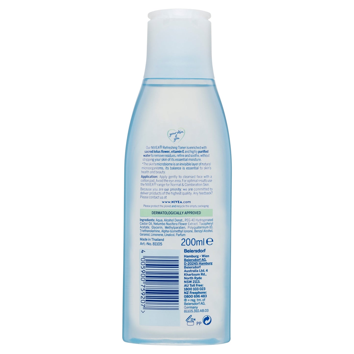 Nivea Visage Refreshing Toner 200ml - Cutprice Online