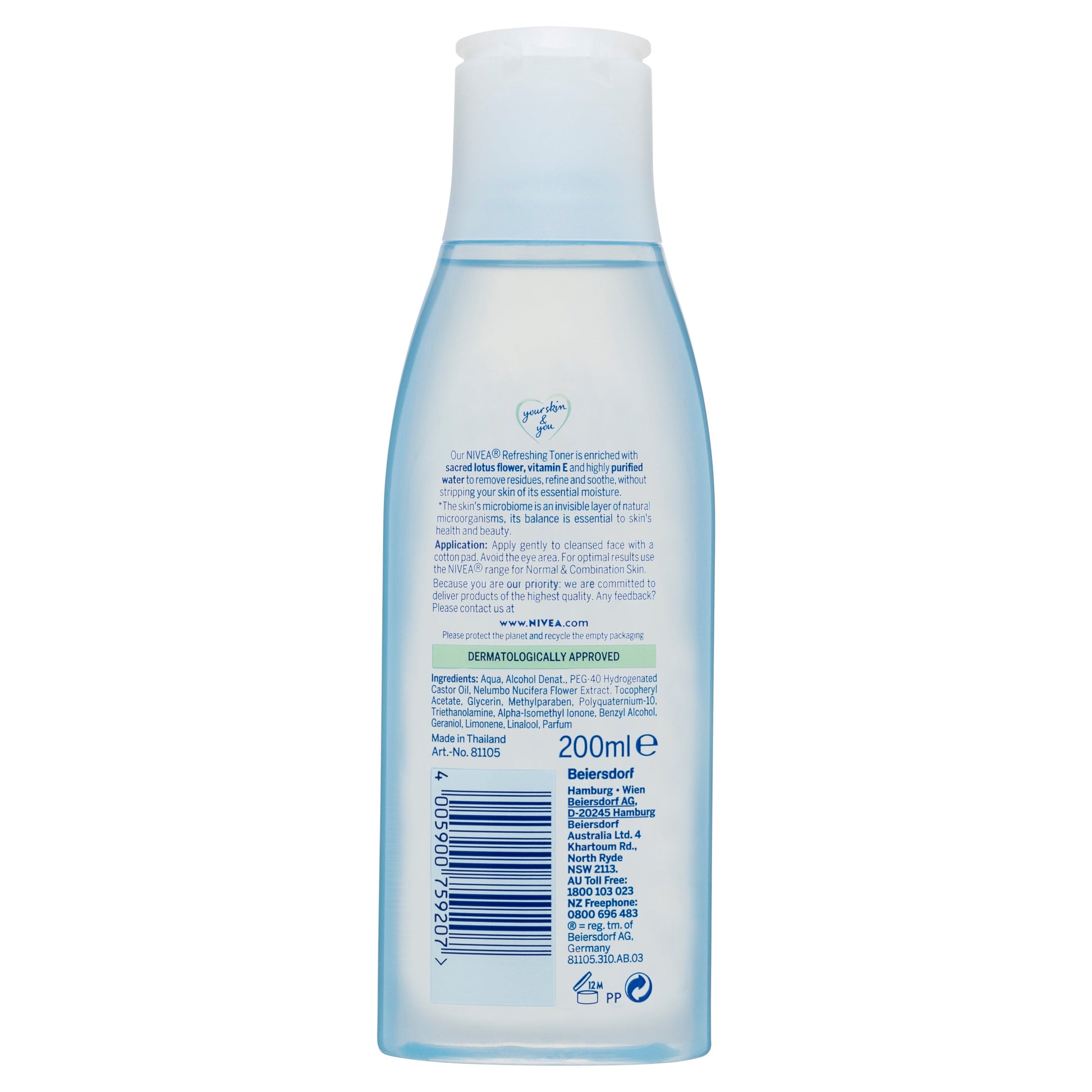 Nivea Visage Refreshing Toner 200ml - Cutprice Online