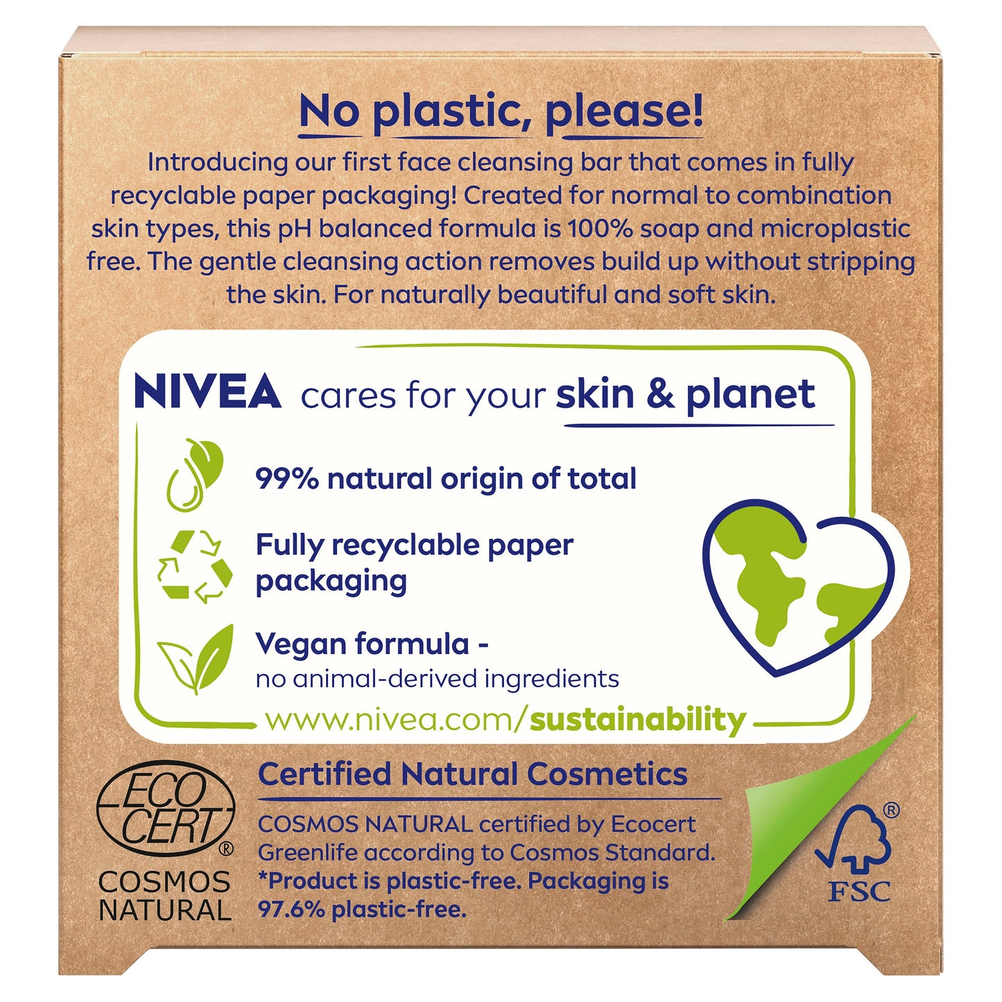 NIVEA Wonderbar Anti-Blackhead Face Cleanser Scrub 75g - Cutprice Online
