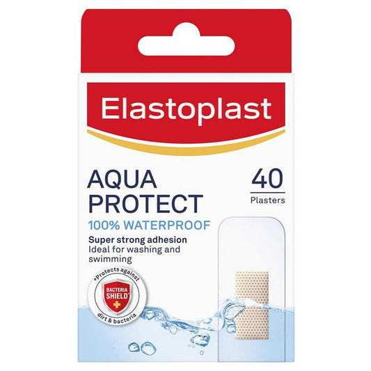 Elastoplast Aqua Protect Waterproof Plasters 40 Pack - Cutprice Online
