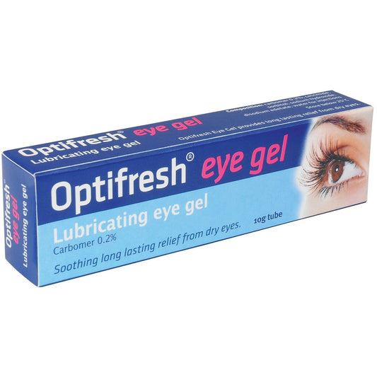 OPTIFRESH EYE GEL 0.2% 10G TUBE - Cutprice Online