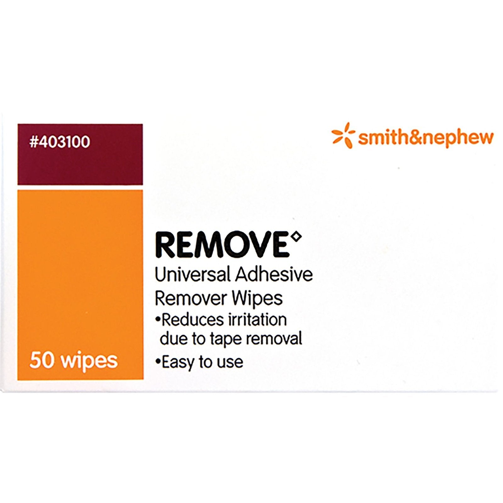 Remove Universal Adhesive Remover 50 Wipes - Cutprice Online