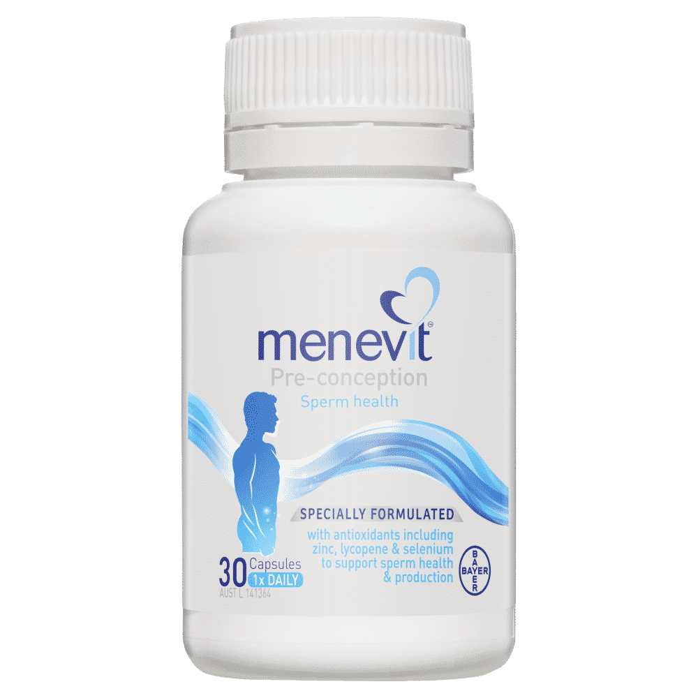 Menevit Pre-Conception Sperm Health Capsules 30 - Cutprice Online