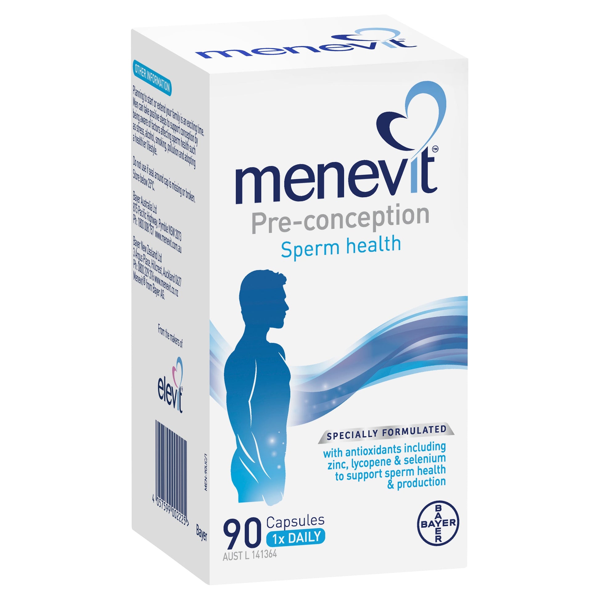 Menevit Pre-Conception Sperm Health Capsules 90 - Cutprice Online
