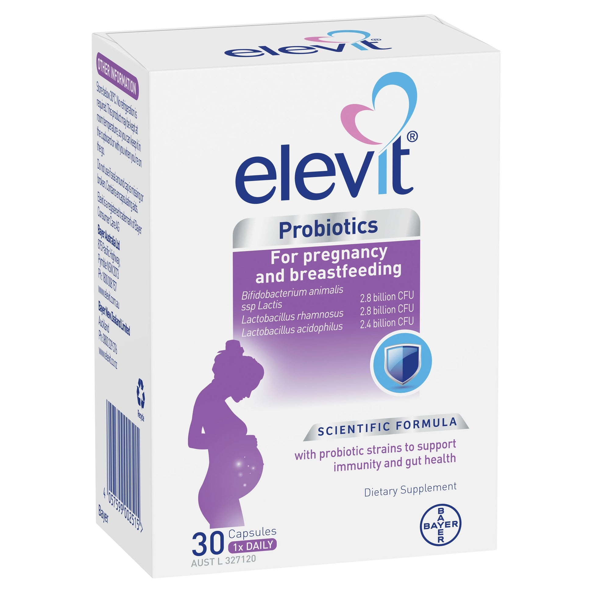 Elevit Probiotics for Pregnancy and Breastfeeding capsules 30 - Cutprice Online