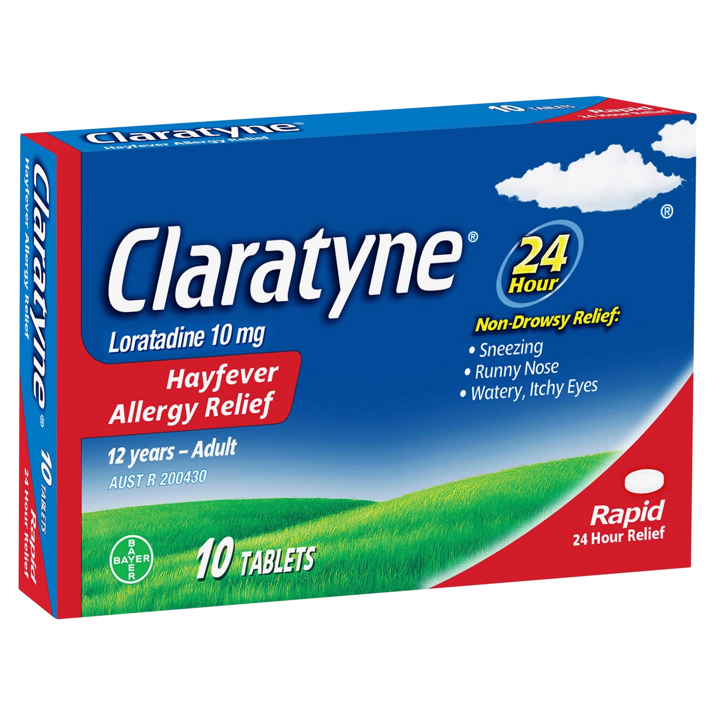 Claratyne Hayfever Allergy Relief Antihistamine 10 Tablets - Cutprice Online