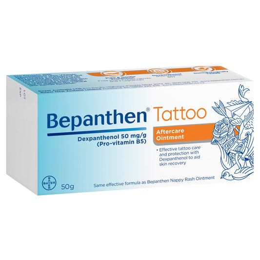Bepanthen Tattoo Aftercare and Protection Ointment 50g - Cutprice Online