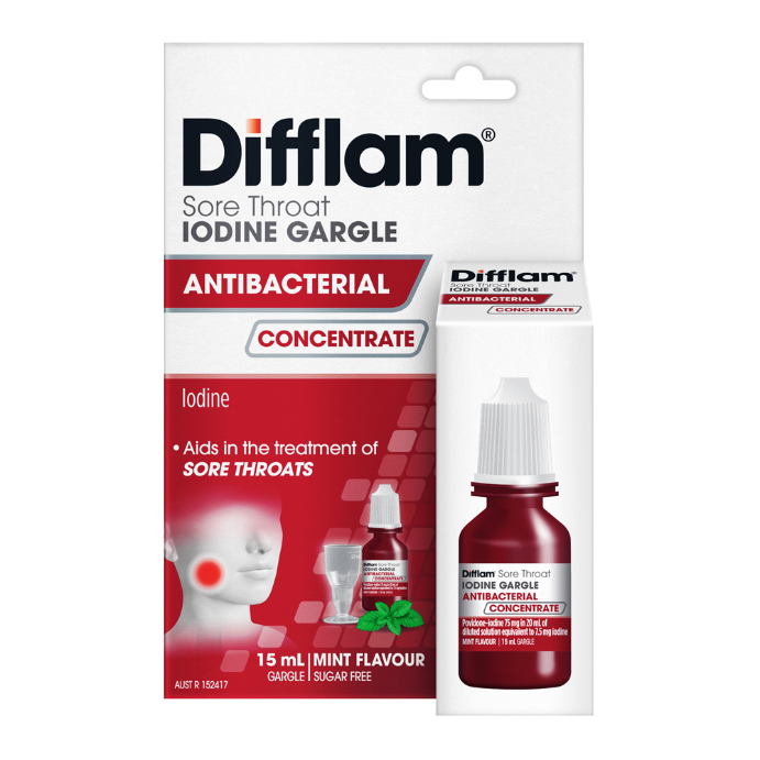 Difflam Gargle Iodine 15ml