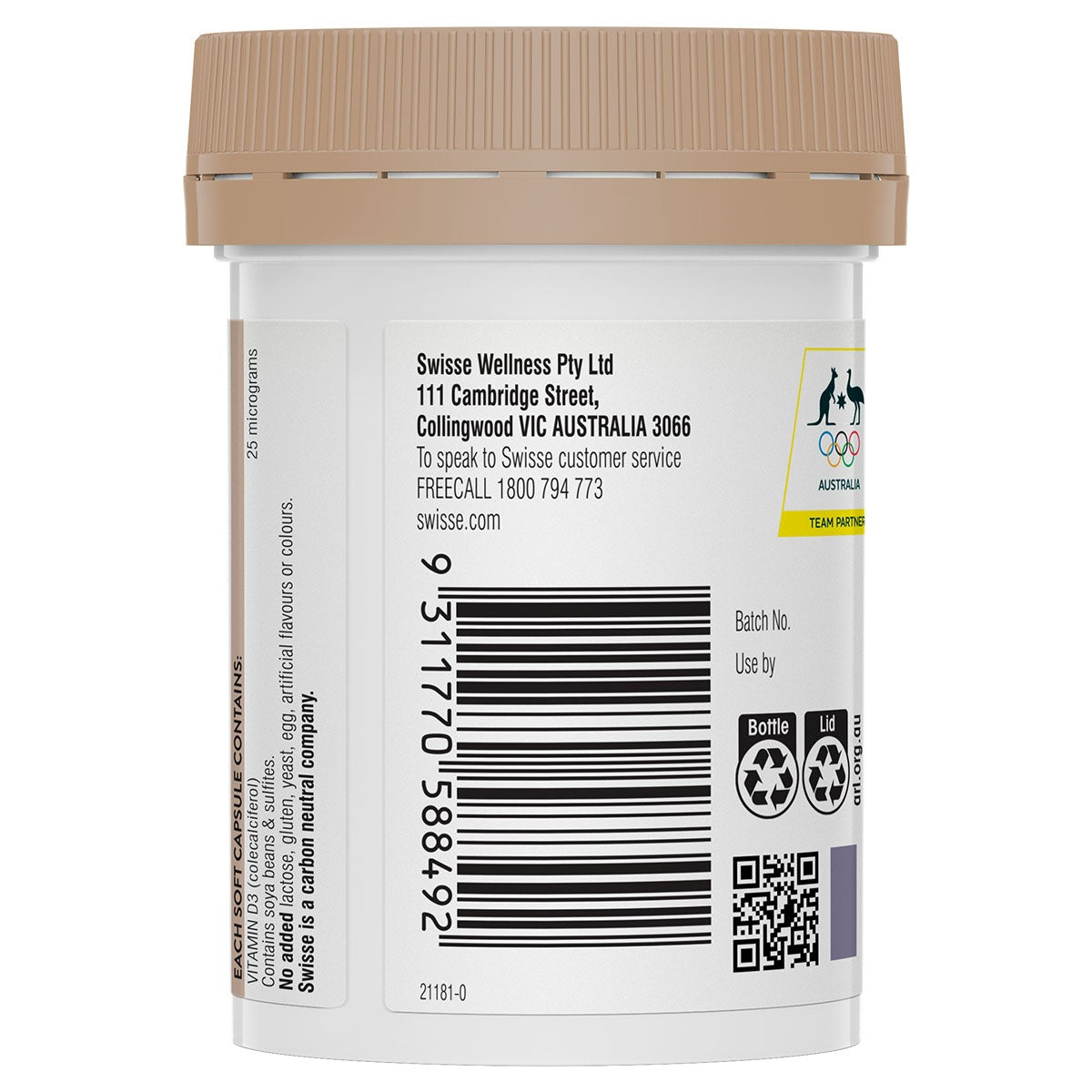 Swisse Ultiboost Vitamin D 60 Capsules - Cutprice Online