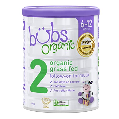 Bubs Organic Grassfed Follow-on Milk Formula 800g - Cutprice Online