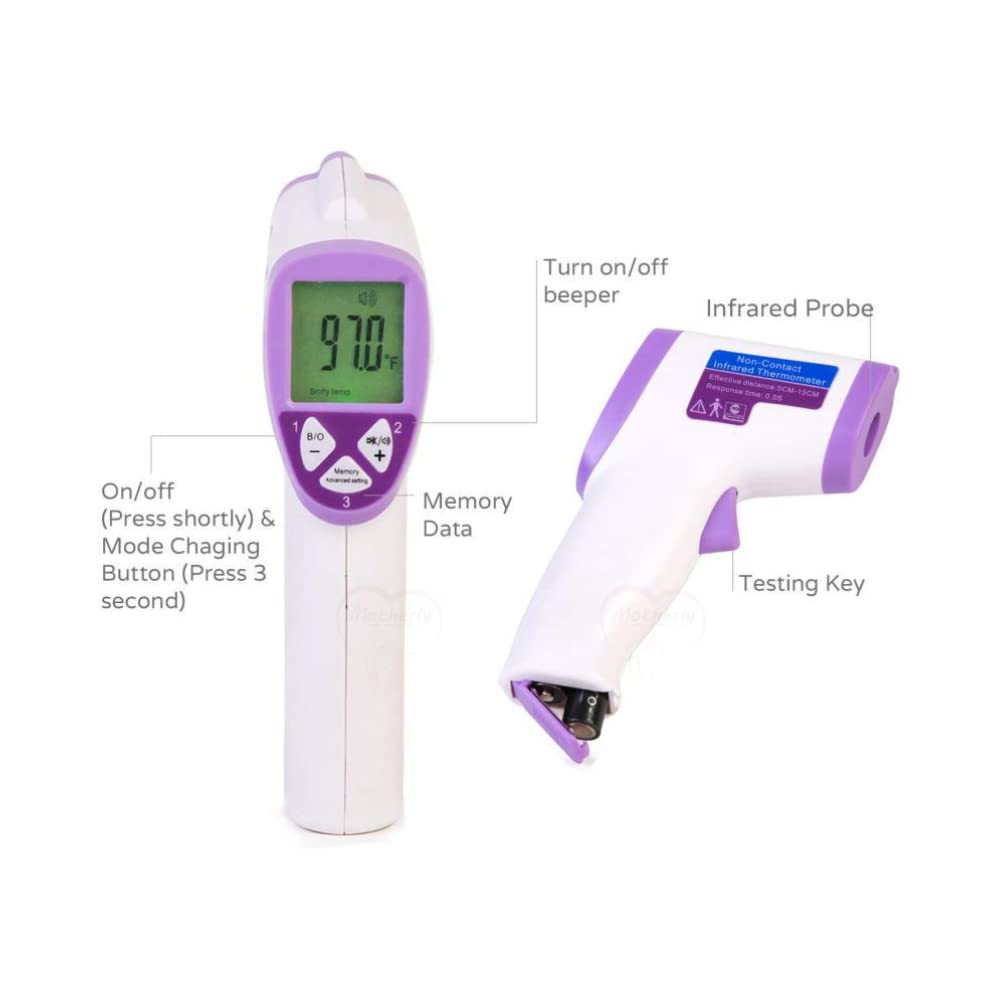 Digital Non Contact Infrared Body Thermometer (0 - 100 degrees) - Cutprice Online