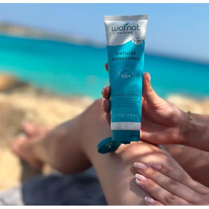 Wotnot Naturals Natural Sunscreen SPF 50+ 125g - Cutprice Online