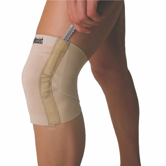 Body Assist Cross Cut Elastic Knee Brace With Rods - Cutprice Online