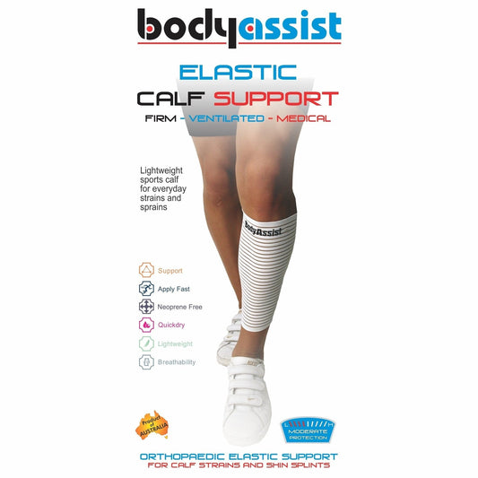 Body Assist Elastic Slip-On Calf Support - Cutprice Online