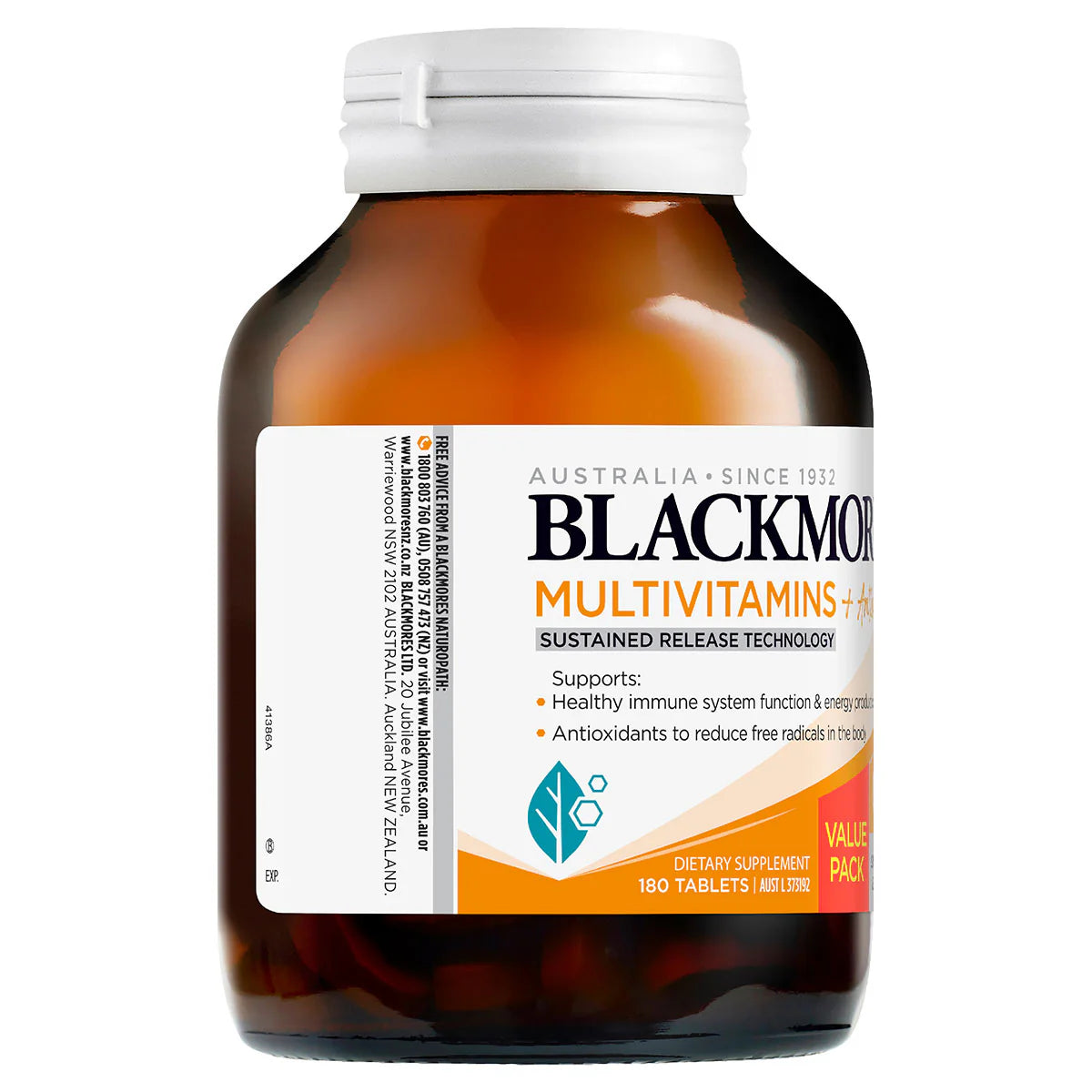 Blackmores Sustained Release Multi + Antioxidants 180 Tablets - Cutprice Online