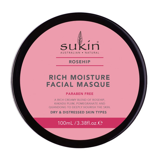 SUKIN Rosehip Facial Masque 100 mL - Cutprice Online