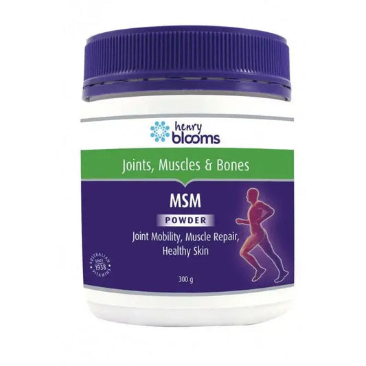 Henry Blooms MSM Powder 300g HENRY BLOOMS