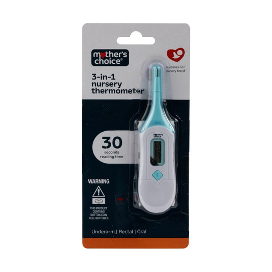 Mothers Choice 3 In 1 Nursery Thermometer