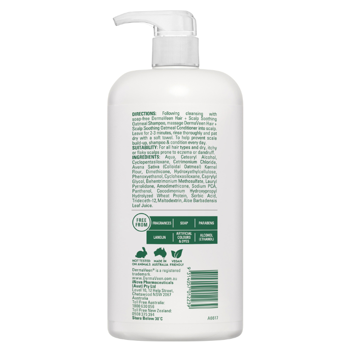 Dermaveen Oatmeal Conditioner 1 Litre - Cutprice Online