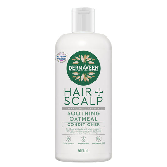 Dermaveen Oatmeal Conditioner for Dry, Flaky or Sensitive Scalps 500ml