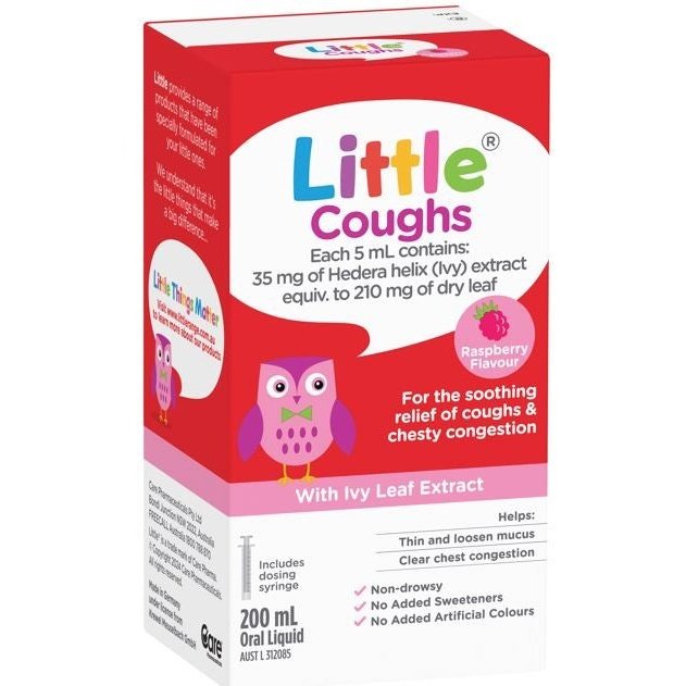 Little Coughs Raspberry 200ml - Cutprice Online