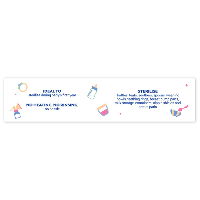 Milton Antibacterial Sterilising Tablets 30 Pack