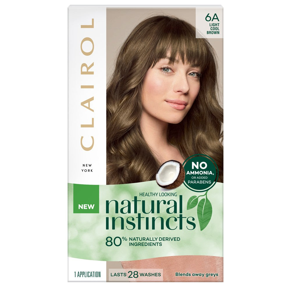 CLAIROL Natural Instincts 6A Light Cool Brown - Cutprice Online