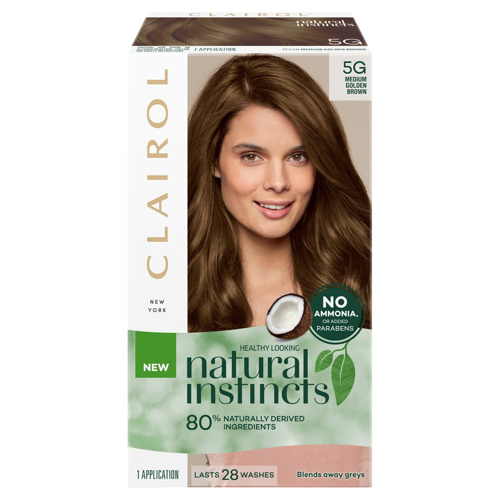 CLAIROL Natural Instincts 5G Medium Golden Brown - Cutprice Online
