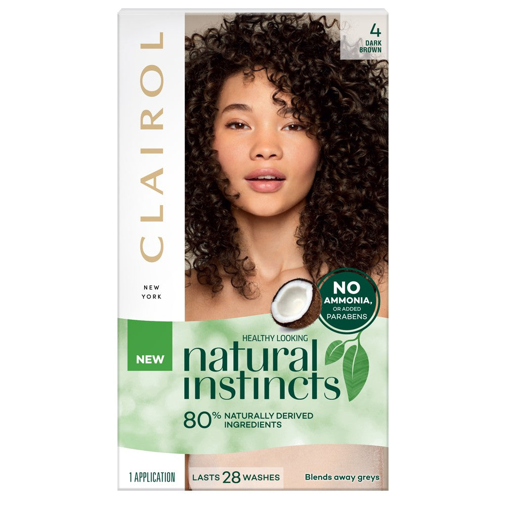 CLAIROL Natural Instincts 4 Dark Brown - Cutprice Online