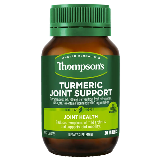 Thompson's Turmeric Joint Support 30 Tablets THOMPSON'S