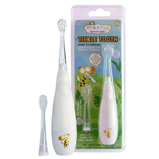 JACK N' JILL Sonic Toothbrush Tickle Tooth - 0-6 Years 1 JACK N' JILL