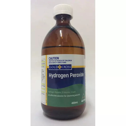 Gold Cross Hydrogen Peroxide 6% 20 Vol 400ml - Cutprice Online