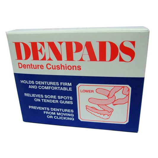 Denpads Lower Denture 5 Cushions - Cutprice Online
